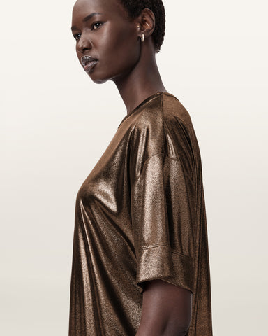 Sparkle Mini T-Shirt Dress