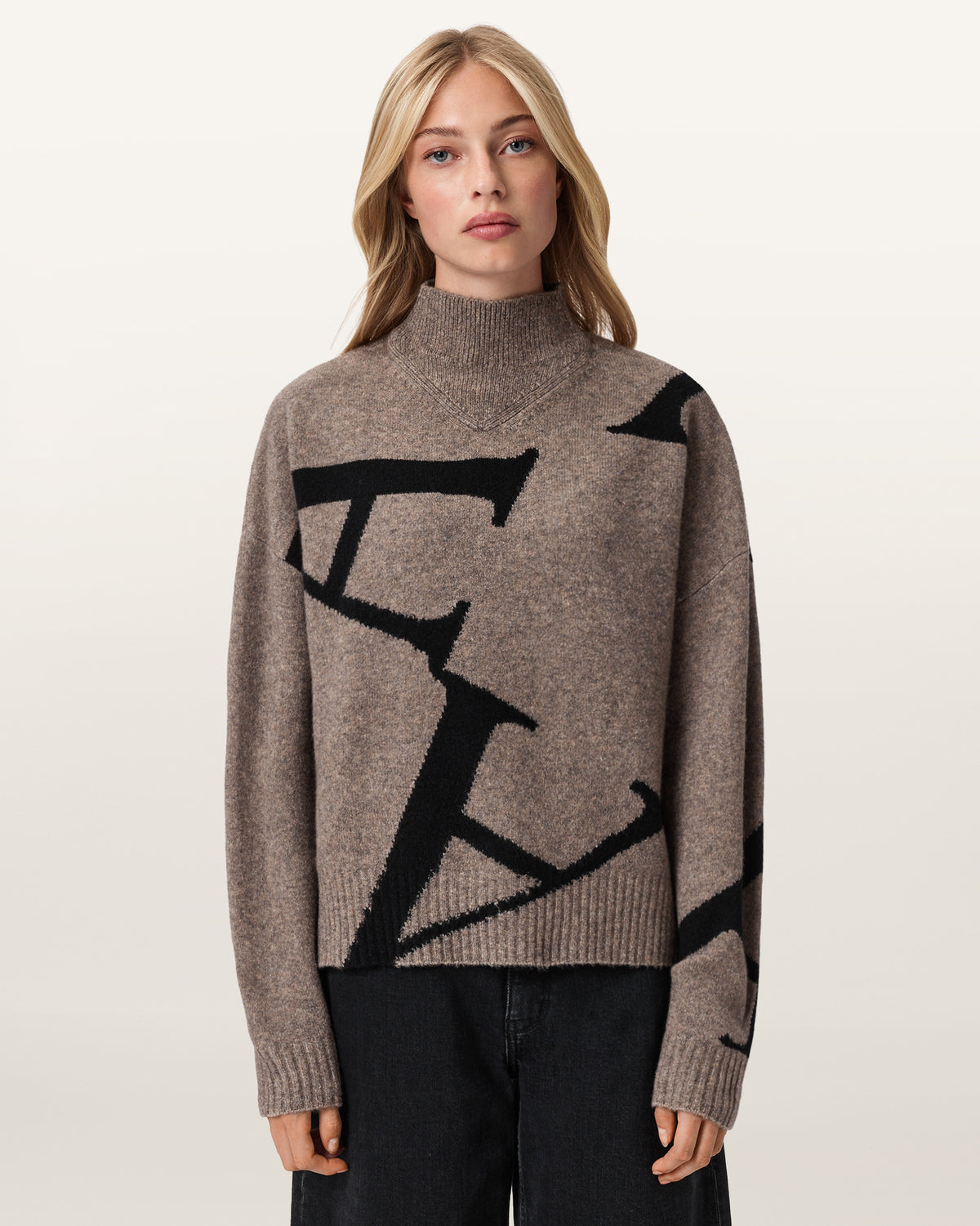 A Star Wool Blend Sweater