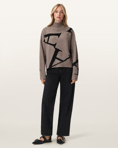 A Star Wool Blend Sweater