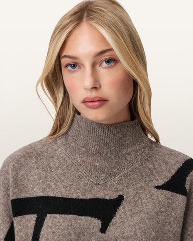 A Star Wool Blend Sweater