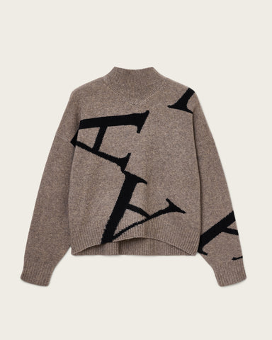 A Star Wool Blend Sweater