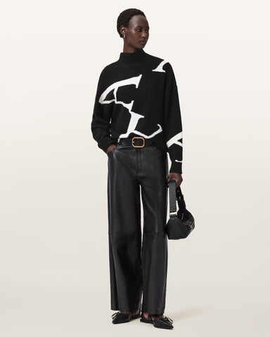 A Star Wool Blend Sweater