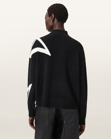 A Star Wool Blend Sweater