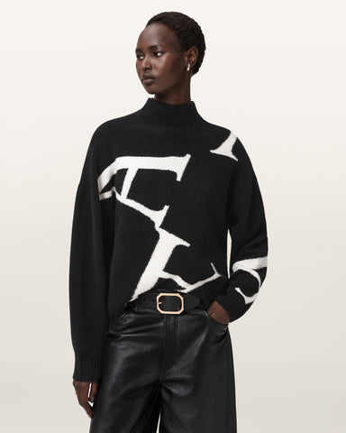 A Star Wool Blend Sweater