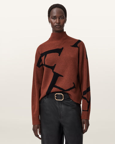 A Star Wool Blend Sweater