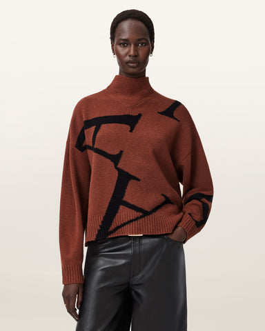 A Star Wool Blend Sweater