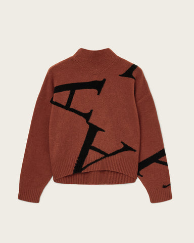 A Star Wool Blend Sweater