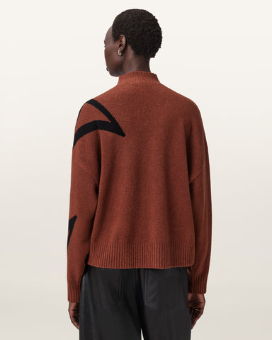 A Star Wool Blend Sweater