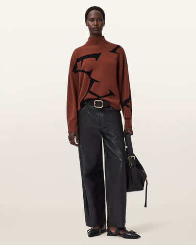 A Star Wool Blend Sweater