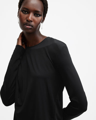 Devin Draped Mini Dress