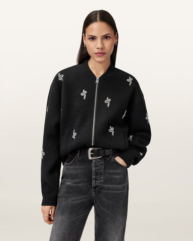 Rhea Embellished Bea Bomber