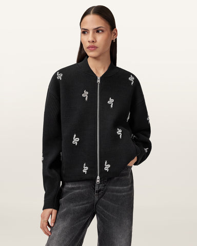 Rhea Embellished Bea Bomber