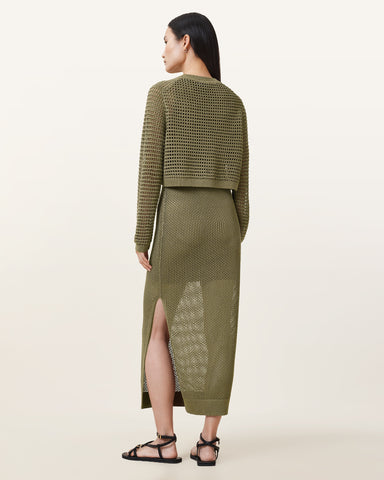 Miro Open Stitch 2-in-1 Maxi Dress