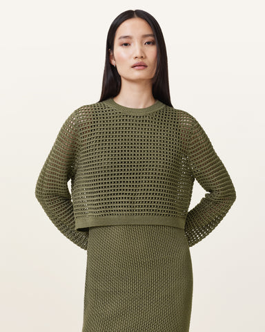 Miro Open Stitch 2-in-1 Maxi Dress