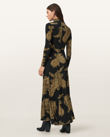 Mina A-Line Maxi Dress