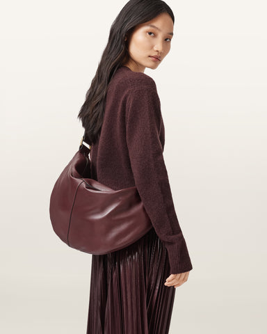 Luna Slouchy Leather Shoulder Bag