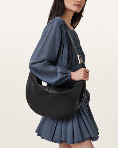 Luna Slouchy Leather Shoulder Bag