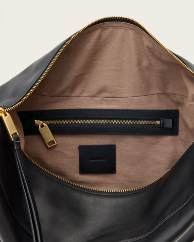 Luna Slouchy Leather Shoulder Bag