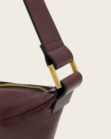 Luna Slouchy Leather Crossbody Bag