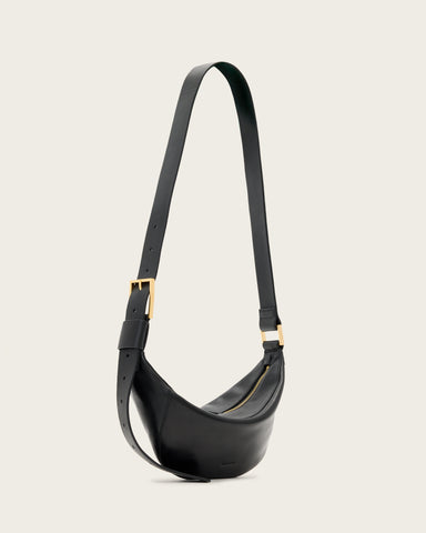 Luna Slouchy Leather Crossbody Bag