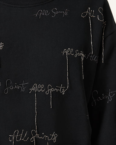 AllSaints Embellished Separo Sweatshirt