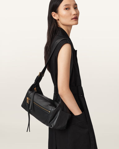 Vega Leather Shoulder Bag