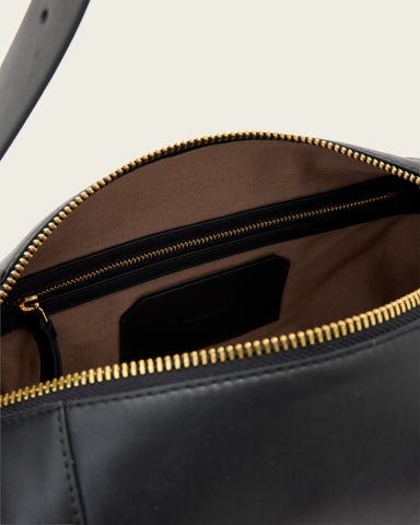 Vega Leather Shoulder Bag