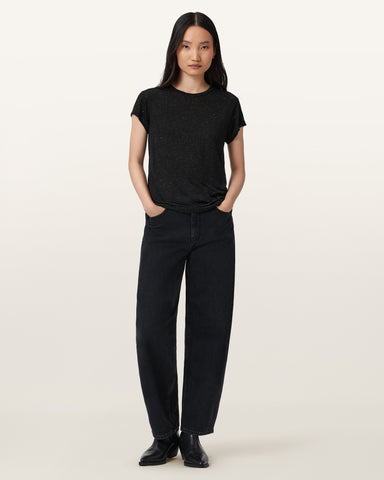 Anna Short Sleeve Shimmer T-Shirt