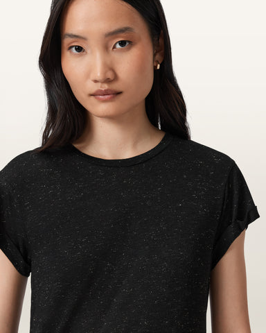 Anna Short Sleeve Shimmer T-Shirt
