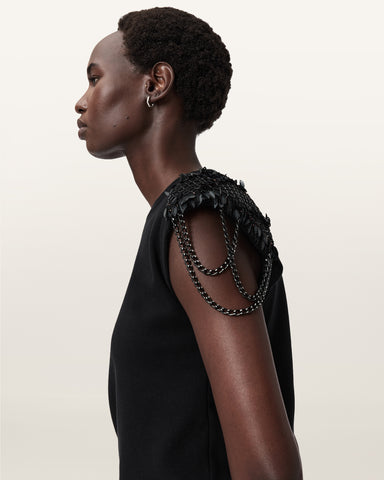 Shona Embellished Sleeveless Top