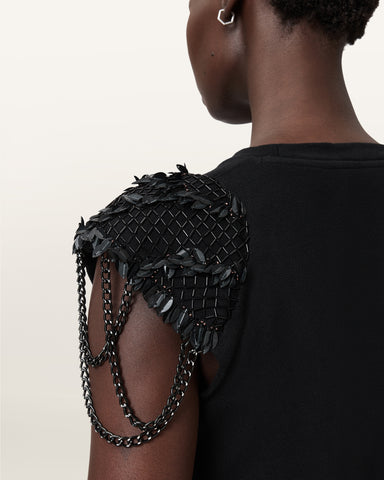 Shona Embellished Sleeveless Top