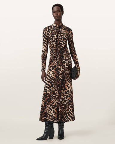 Mina A-Line Maxi Dress