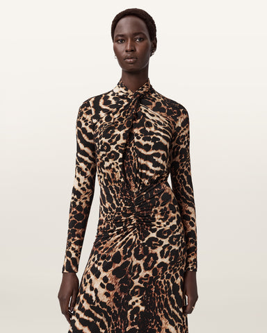 Mina A-Line Maxi Dress