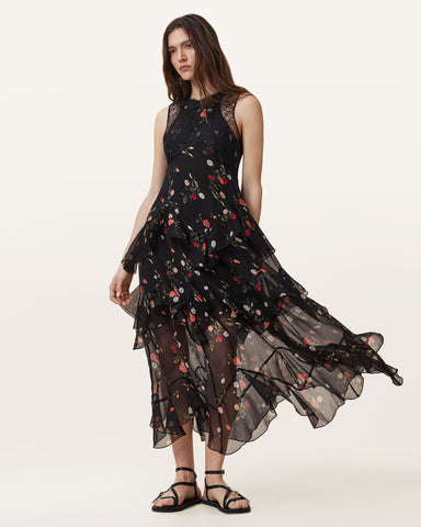 Quinn Floral Print Dress