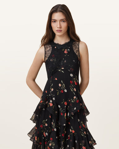 Quinn Floral Print Dress