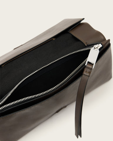 Harluna Leather Clutch Bag