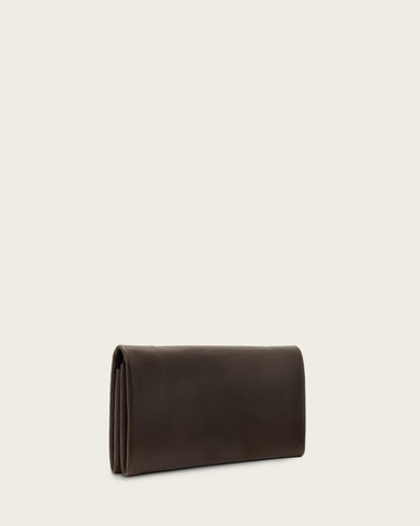 Harluna Leather Clutch Bag