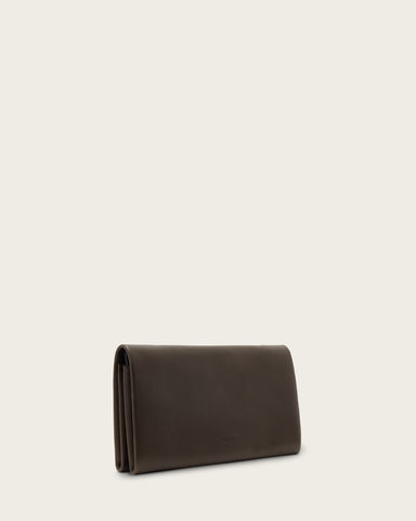 Harluna Leather Clutch Bag