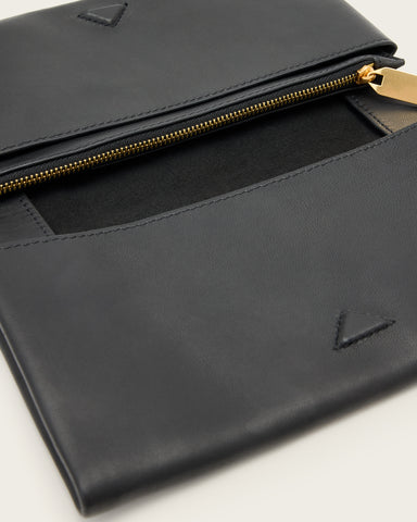 Harluna Leather Clutch Bag