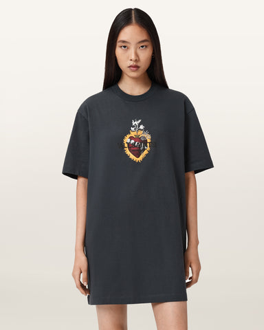 Heartfelt Relaxed Fit Mini Dress