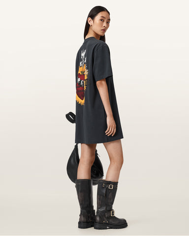 Heartfelt Relaxed Fit Mini Dress