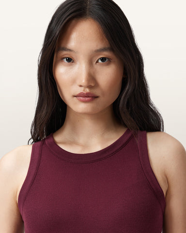 Rina Crew Neck Sleeveless Tank Top