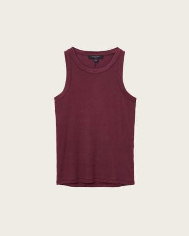 Rina Crew Neck Sleeveless Tank Top