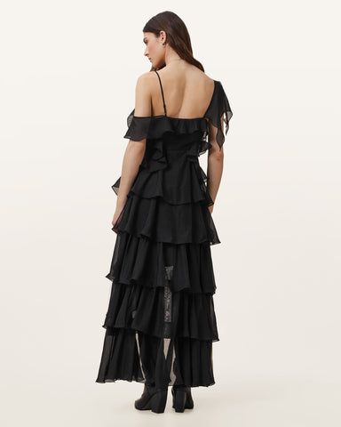Sienna Ruffled Maxi Dress
