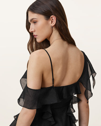 Sienna Ruffled Maxi Dress