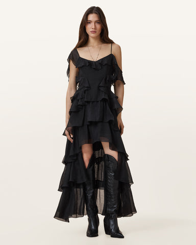 Sienna Ruffled Maxi Dress