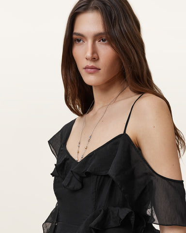 Sienna Ruffled Maxi Dress