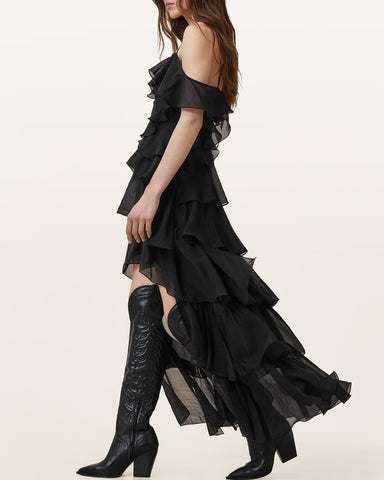 Sienna Ruffled Maxi Dress