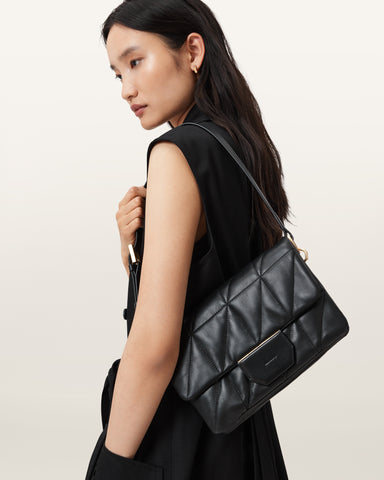 Ondine Quilted Leather Shoulder Bag