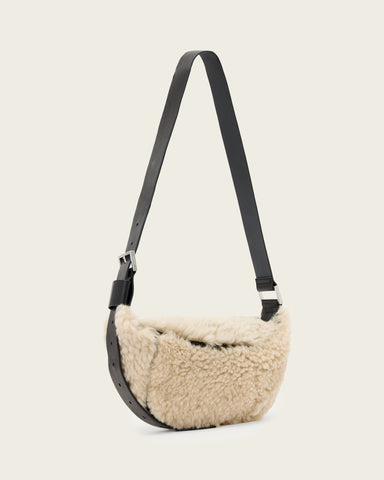 Luna Shearling Crossbody Bag